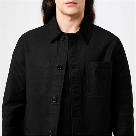 prada coach jacket|Prada single breasted jacket.